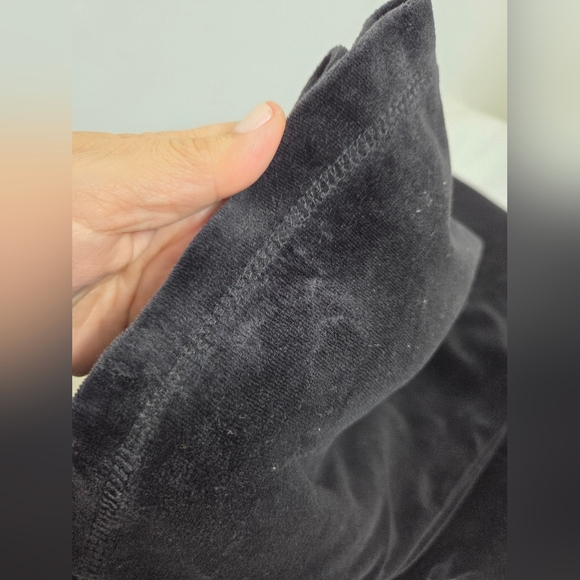 Ed Hardy Size M Luxurious BlackVelvet Sweat Pants - Picture 10 of 13